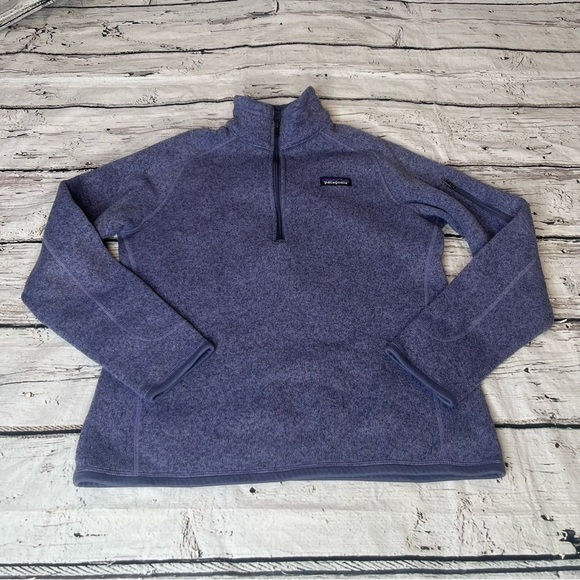 Patagonia Better Sweater 1/4-Zip Fleece Jacket Size M - Picture 11 of 13
